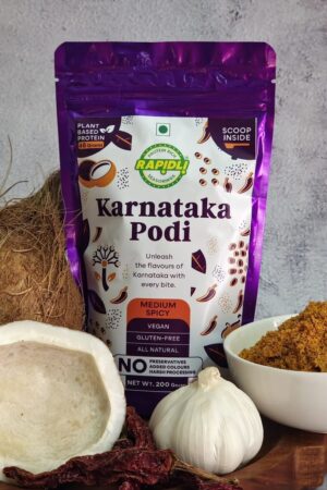 Karnataka Podi in bowl and Pouch