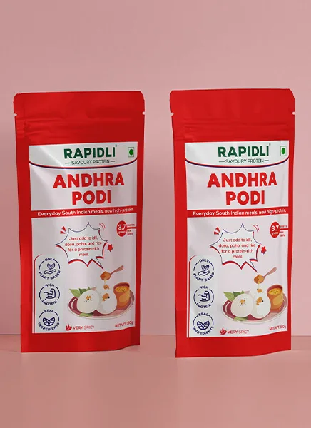 Rapidli Andhra Podi - Pack of 2 Rapidli Andhra Podi - Pack of 2