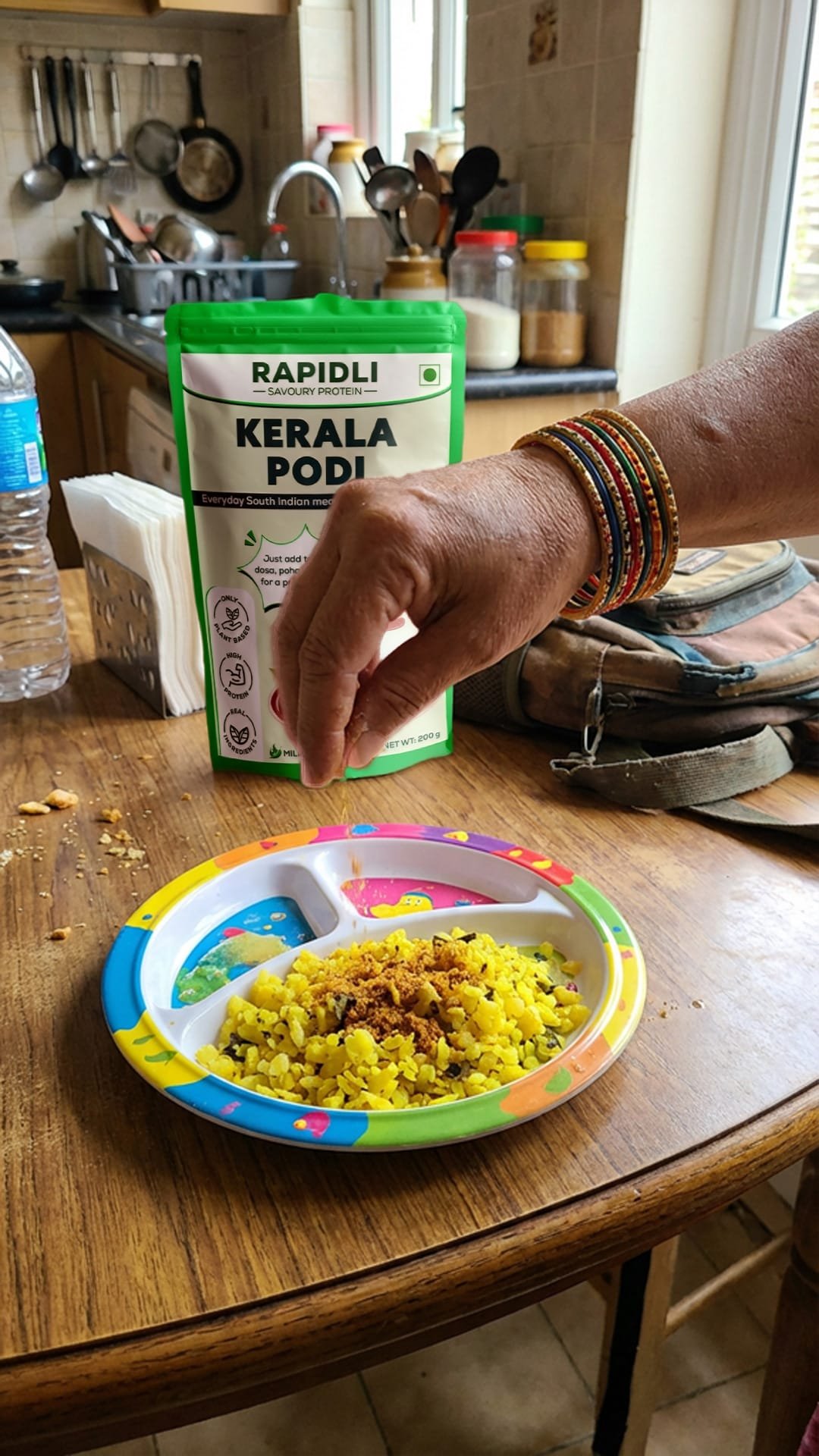 Kerala Podi on poha