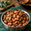 Roasted peanuts coated lightly with podi and crisp curry leaves