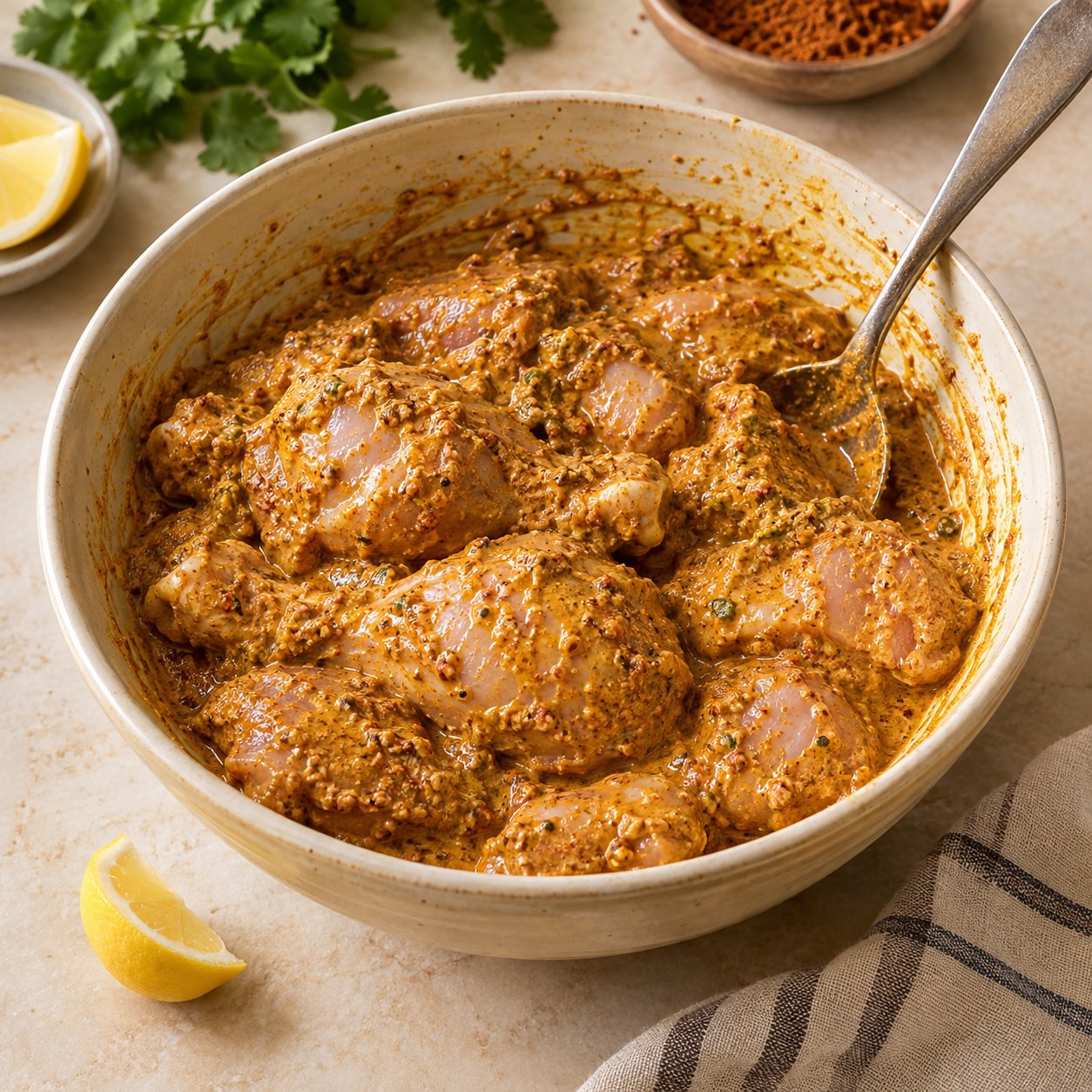 Rapidli Karnataka Podi: karnataka marinate Rapidli Karnataka Podi serving inspiration: karnataka marinate. Food shown is not included.
