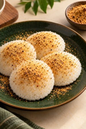 Rapidli Kerala Podi serving inspiration: kerala sprinkle. Food shown is not included.