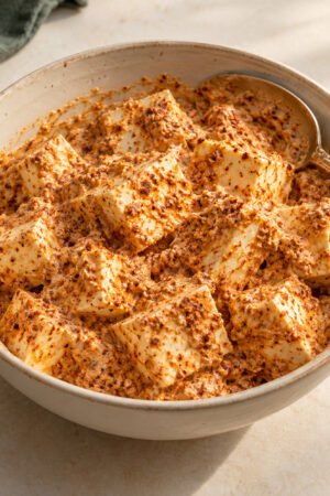 Rapidli Tamil Podi serving inspiration: tamil marinate. Food shown is not included.